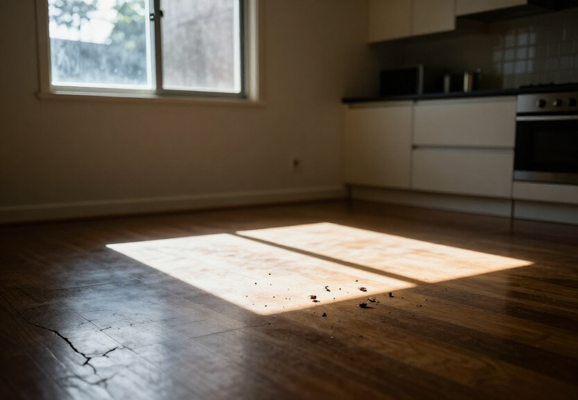 Spider webs in a Gymea Bay home before treatment